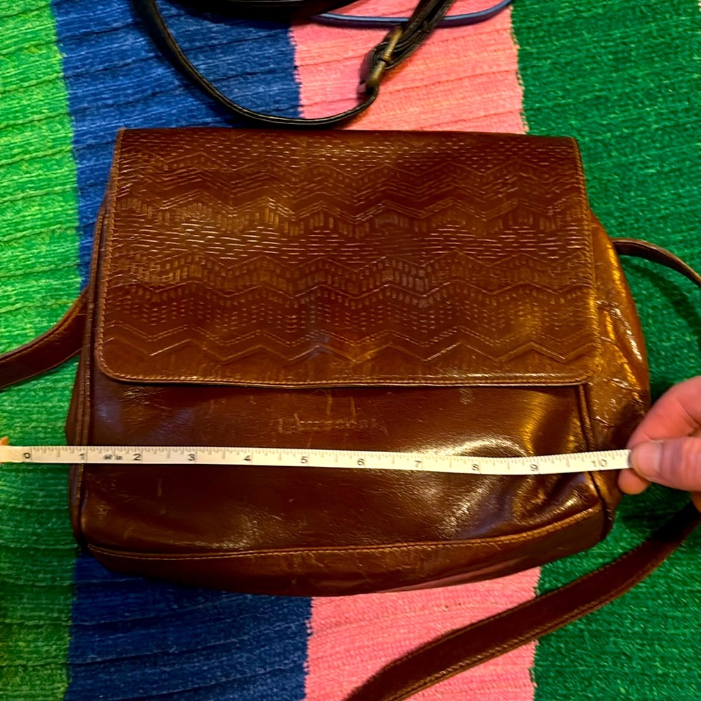 vintage missoni cute textured leather design